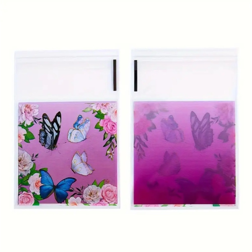 25 Butterfly Self Adhesive Cellophane Bags - Picture 6 of 6